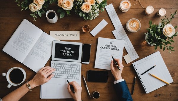 Top Content Marketing Tactics Every UK Wedding Planner Should Embrace